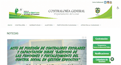 Desktop Screenshot of contraloriacesar.gov.co